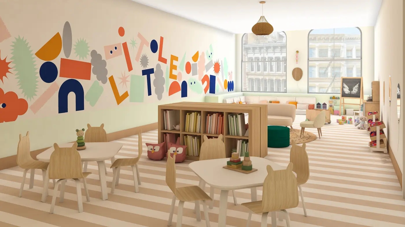 10 interior design tips for creating a warm and welcoming childcare centre